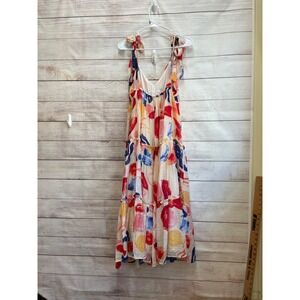 EXCELLENT CONDITION RC APPAREL‎ BOHO TIERED MAXI DRESS